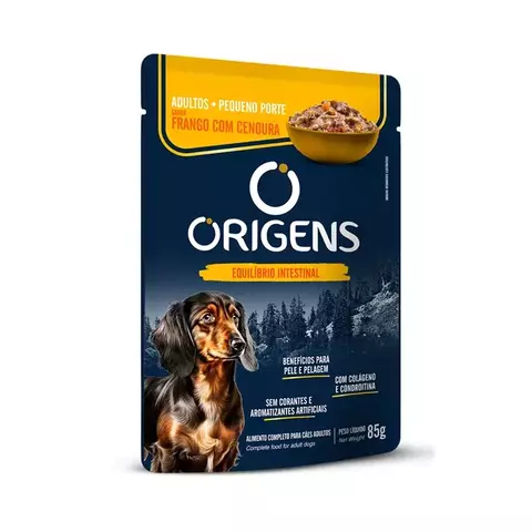 Sachê Origens Cães Adultos