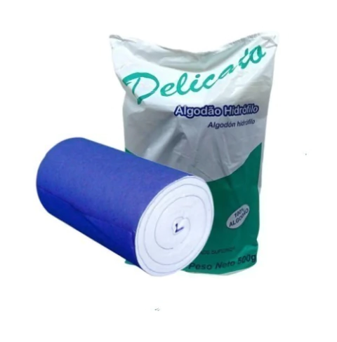 Algodão Rolo 500g Delicato Cremer