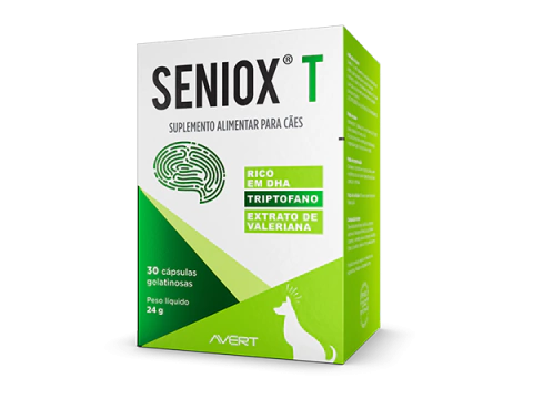 Seniox T: Suplemento Nutricional para Cães Senis
