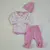 Ajuar estampado tres piezas body ranita y gorro en internet