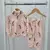 Conjunto plush estampado beba en internet