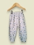 Pantalon algodón estampado con puño bebe - Pica Pica 