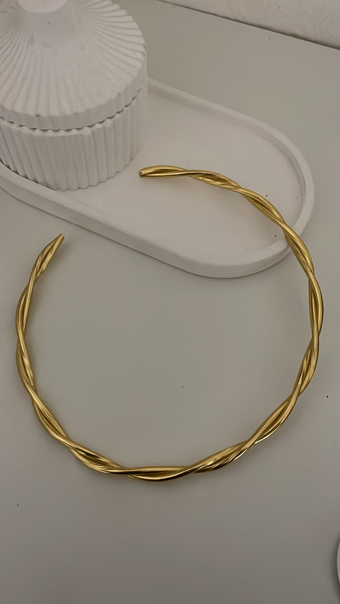Choker aro torcida