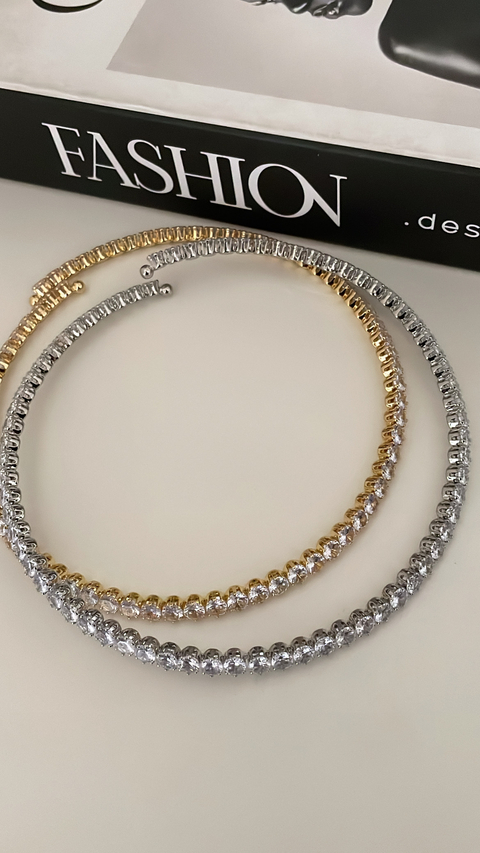 Choker insp. SWAROVSK