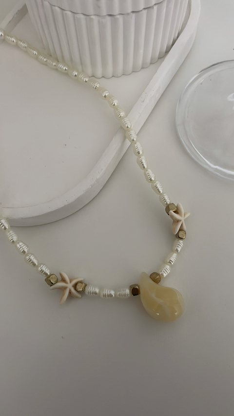 Colar praiano perolado