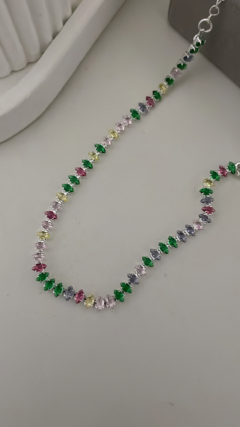 Choker riviera colors