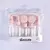 7 pcs saco de garrafa de viagem conjunto de lavagem maquiagem shampoo lavagem co - comprar online