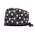 Imagem do Boné cirúrgico estampado de algodão, feminino, cabelo longo, bandana