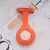 Relógio de bolso feminino display digital dial clip-on relógio analógico fob