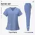 Novo conjunto de esfoliantes uniformes médicos