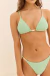 Top Cortininha + Calcinha Cheeky Mint - comprar online