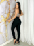 Calça montaria skiny com cinto - comprar online