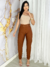 Calça montaria skiny Caramelo com cinto na internet
