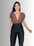 Body Drapeado - Adriana Marrom