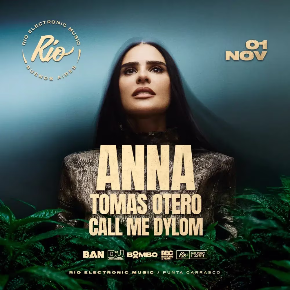 Flyer de ANNA · Río en Oasis en Oasis · Punta Carrasco, 2026-11-01