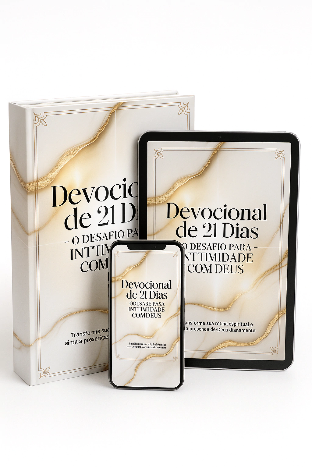 Mulher cristã vencendo ansiedade com devocional diário de 21 dias - Paz espiritual garantida