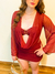Conjunto Melissa vinho - comprar online