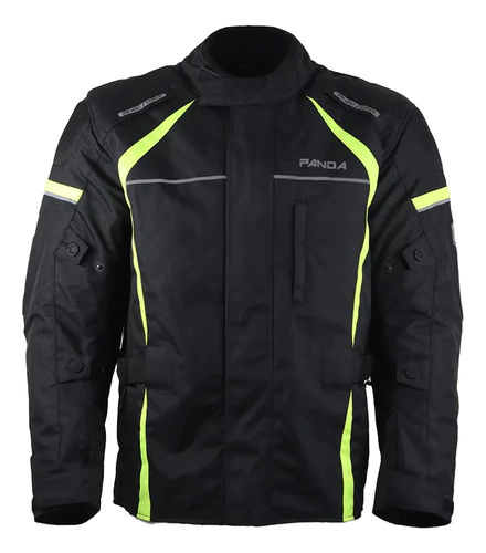 Campera Moto Desmontable Con Protecciones Panda Calgary
