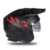 Casco Ufo Sheratan Negro/Rojo