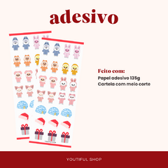 CARTELA DE ADESIVOS SKZOO ICE - comprar online