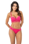 689 - CONJUNTO EM MICROFIBRA E RENDA