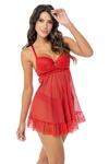 690 - CAMISOLA EM TULE E RENDA