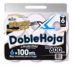 Papel Higiénico Doble Hoja x 600 NewPell