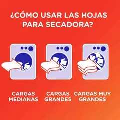 Imagen de P&g Bounce hojas para secador de ropa