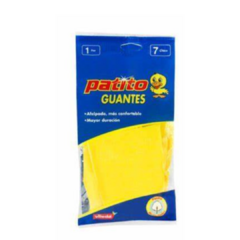 Guante De Latex Patito.