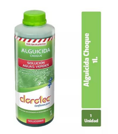Alguicida choque Clorotec x litro