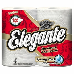 Elegante Doble Hoja Rojo 4x20
