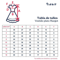 8531 Vestido Plato pajaritos - Tidbit