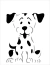 Stencil Simples 15X20 Opa 2167 Pet Cachorro
