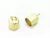 Terminal Tassel Pequeno Dourado - 500 Unidades
