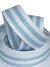Alça Chic 3 Cm Branco Com Faixas Azul Bebê - comprar online