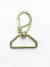 Mosquetão 2,5 cm Dourado Base Sextavada