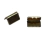 Terminal para Alça 1,5 cm / 15mm Verniz Cataforético Ouro - 10 Unidades