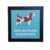 Quadro Decorativo com Moldura 23x23 Cm - QMS22 - Animais na internet