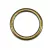 Argola 1,6 cm / 16mm Borda Fina Ouro Velho - 1 Unidade