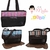 Bolsa Maternidade Listrado com trocador - Color Baby