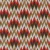 Passadeira vinilica Chevron Vermelho