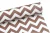 PVC Dekorama Chevron Marrom fundo Branco