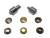 Kit 150 Ilhós Nº 45 com 3 Cores + Matriz