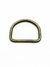 Kit Meia Argola 3 cm Dourado Borda Grossa - 200 Unidades