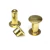 Rebite 1/2 Dourado - 2000 Unidades