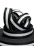 Alça Chic 4 Cm Preto Com Faixa Branco - comprar online