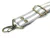 Alça Chic Pronta 3 Cm / 30mm com Ferragens Ouro Velho - Com Listras - Loja Malu