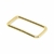 Passador 3 cm / 30mm Dourado Borda Fina - 01 Und.