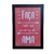 Quadro Decorativo com Moldura 23x33 Cm - QMS23 - Frases