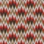 Corino Dekorama Estampado Chevron Vermelho - 50CM x 1,40M